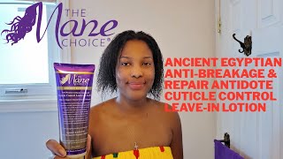 The Mane Choice Ancient Egyptian Anti-Breakage \u0026 Repair Antidote Cuticle Control Leave-In Lotion