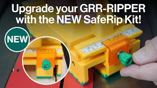 Introducing GRR-RIPPER SafeRip Kit by Microjig | New and Innovative Upgrade to Your GRR-RIPPER.