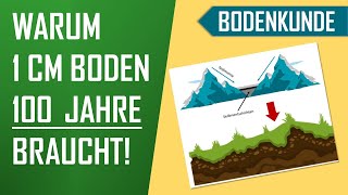 Wie entsteht Boden (Acker)? | Bodenkunde,Geologie - kurzes Erklärvideo