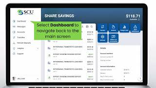 Get to Know the Online Banking Dashboard