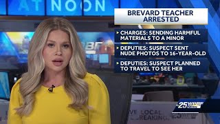 Brevard County teacher arrested in Indian River County after asking teen for inappropriate photos