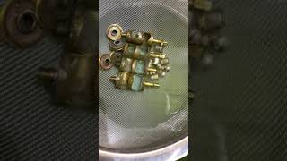 Ultrasonic Cleaning French horn lots o'green