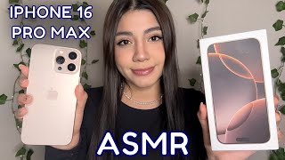 ASMR SPANISH / UNBOXING OF THE IPHONE 16 PRO MAX / ASMR COMPARING IPHONES IN SPANISH