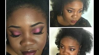 Cranberry Eye Shadow Tutorial ft. Sacha Cosmetics