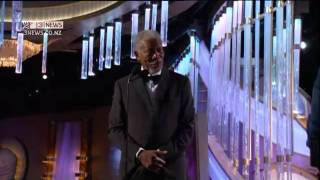 Golden Globes 2012 - Morgan Freeman Lifetime Achievement