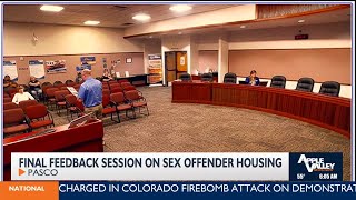 City of Pasco holds final public session on sex offender housing