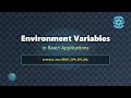 React Environment Variables: Securely Configure Your App! 🔒