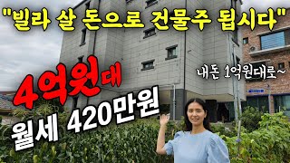 은퇴준비를 위한 다가구 I 준신축급 수익률 대박 다가구건물 4억원대. 수익률분석👉 https://cafe.naver.com/trendedu/1729 #다가구경매 #경매교육