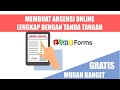 MEMBUAT ABSENSI ONLINE DENGAN TANDA TANGAN DI ZOHO FORM GRATIS MUDAH BANGET