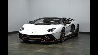 2022 Lamborghini Aventador Ultimae Roadster *Bianco Canopus* - Walkthrough