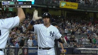 SEA@NYY: A-Rod hammers a solo homer to right-center