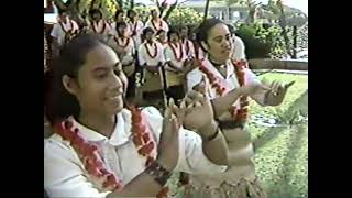 Tongan Young Adult Choir - Hawaii First United Methodist Church - 1984