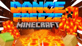 Floor is Lava Freeze Dance 🔥 Minecraft Just Dance Kids Brain Break 🔥 Dance Game - GoNoodle