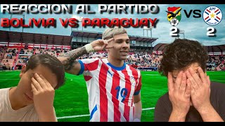 BOLIVIA VS PARAGUAY | reacción de hinchas | Eliminatorias 2024