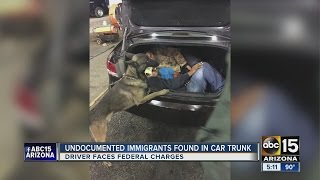Three undocumented migrants found in back of truck