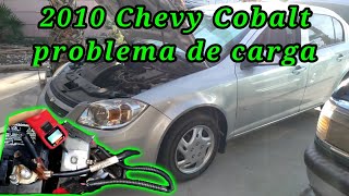 2010 Chevy Cobalt problema de carga por una tierra mal conectada ( charging problem )