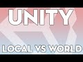 Unity Tutorials - Beginner 18 - Local vs World Space - Unity3DStudent.com