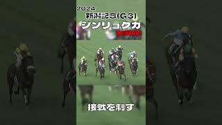 新潟記念 シンリョクカ 木幡初也 重賞初勝利 2024#shorts