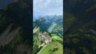 WOW🇨🇭Views from Hoher Kasten, Appenzell #switzerland #mountains #youtubeshorts