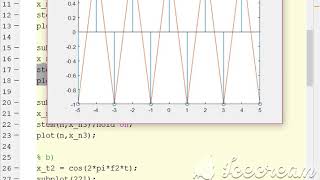 implementation of sampling Theorem in MATLAB (week 9)
