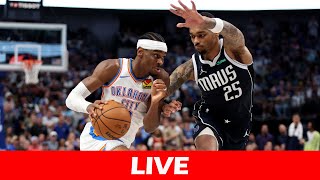 NBA LIVE GAME 4 MAVERICKS VS THUNDER 2024 NBA PLAYOFFS 2ND ROUND WESTERN CONFERENCE