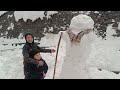 kinnaur s winter magic fresh snowfall in reckong peo