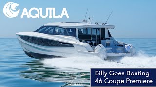 Just Released: Aquila's 46 Coupe Premiere Miami International Boat Show 2025