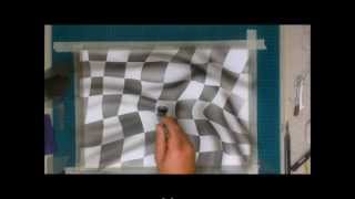 How to airbrush a 3D flag