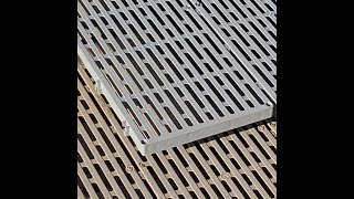 ThruFlow deck panels for the dock