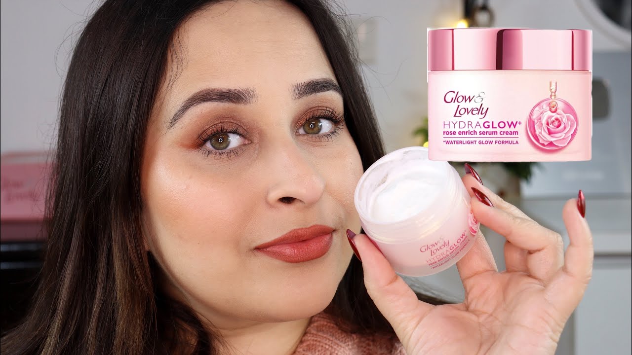 Glow & Lovely Hydraglow Serum Cream Review - YouTube