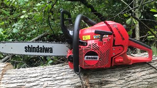 Reviewing a Shindaiwa 591/Echo CS590 and cutting some firewood