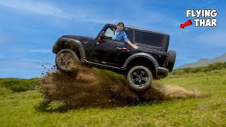 4x4 Flying Thar...Not For Sale...हाँ थार उड़ती है | Extreme Durability Test