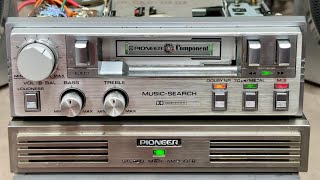 Vintage 1981 PIONEER KP-404M AMPLIFIER CASSETTE CAR STEREO Maintenance Repair Restoration