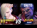 SF6 ▰ FUUDO (#1 Ranked Ed) vs SHUTO (Akuma) ▰ High Level Gameplay