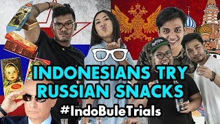 #IndoBuleTrials: Indonesians Try Russian Food (feat. Bhakti Perkasa)