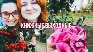 КНИЖНЫЕ ДАЧНЫЕ ВЫХОДНЫЕ || знакомство с новой кошкой!