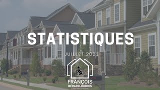 Statistiques immobilières juillet 2021 - Est-ce un bon temps d'acheter ? - Immobilier Estrie-Québec