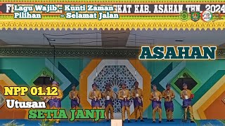 NPP 01.12~UTUSAN SETIA JANJI~FESTIVAL SENI QASIDAH (REBANA KLASIK) TINGKAT KABUPATEN ASAHAN 2024