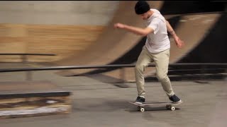 ALL I NEED Trick Tip - Corey Goonan - frontside 180 switch nose manual - www.allineedskate.com