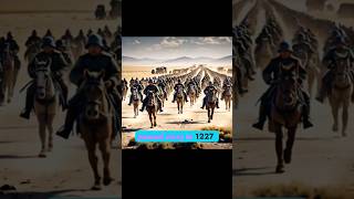 GENGHIS KHAN DEATH MONGOLIA SULTANA #history #mongolei #viral#short