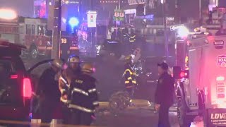 Air ambulance crashes in Philly