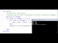 Visual Basic - Nested Loop - Assignment Problem 2