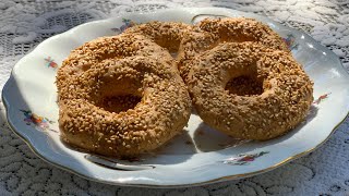 Unsuz Glutensiz Mayasız Simit🥯Çay Demlenesiye Kadar Dakikalar İçinde Hazır💯#glutensiz #simit