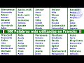 Las únicas 100 Palabras que Necesitas para hablar Francés