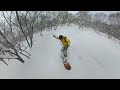 niseko japow day 3 i love the smell of powder in the morning.