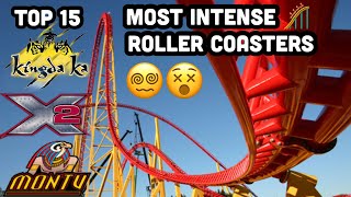 Top 15 Most INTENSE Roller Coasters In the United States (2021)