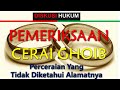 CERAI GHOIB, Pengajuan Cerai Tanpa Diketahui Alamatnya