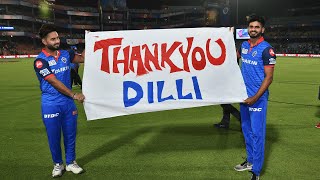 Thank You Dilli! | DC Players thank fans at #QilaKotla