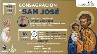 Día 5 - Charlas para la Consagración a San José