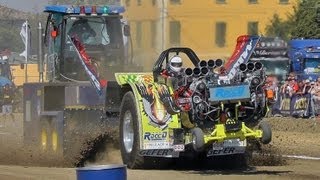 7800 hp!!! Tractor Pulling Four NoHemi 3 V8 8.526 cc [Full HD-Pure Sound]